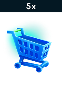 Realiza 5 compras en la tienda