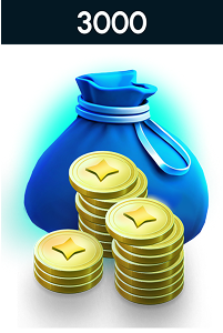 Acumula 3000 monedas