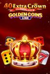 40 Extra Crown Classic Dice - Golden Coins Link